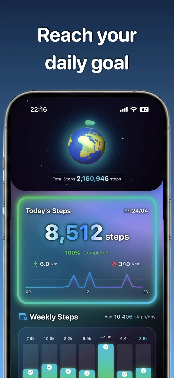 EarthWalk app screenshot 3 of 6